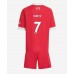 Liverpool Florian Wirtz #7 Hjemmedraktsett Barn 2025-26 Kortermet (+ Korte bukser)